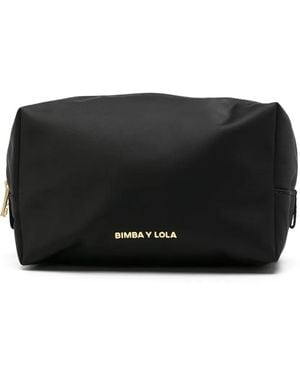 Bimba Y Lola Kleine Kosmetiktasche Mit Logo - Schwarz