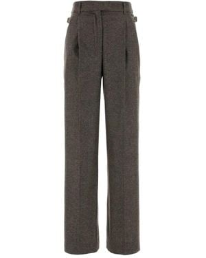 PT Torino Button-Detail Pants - Gray
