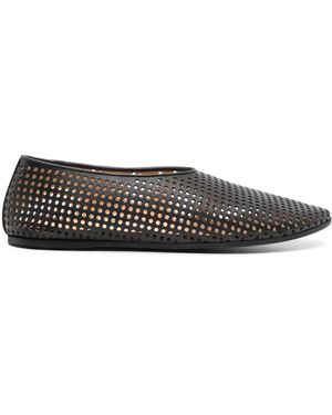Marsèll Coltellaccio Forata Ballet Flats - Gray