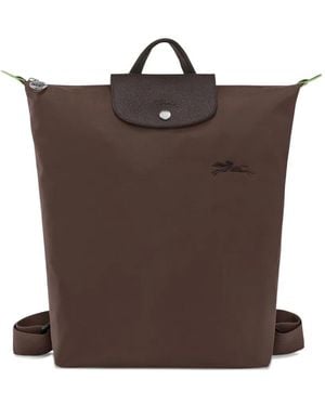 Longchamp ル プリアージュ フォールダブル バックパック - ブラウン