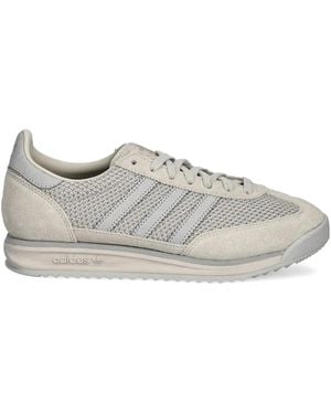 adidas 3-Stripes Mesh Trainers - Grey