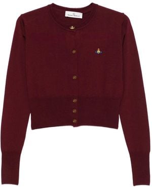 Vivienne Westwood Bea Orb カーディガン - レッド