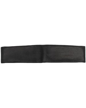 Manokhi Elastic Plain Hair Band - Black