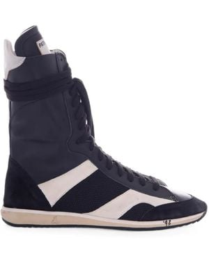 Patrizia Pepe Sneakers Alte Con Inserti - Blu
