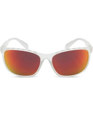 adidas Rectangle-Frame Sunglasses - Pink