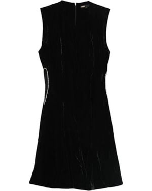 Maje Cut-Out Embellished Dress - Black