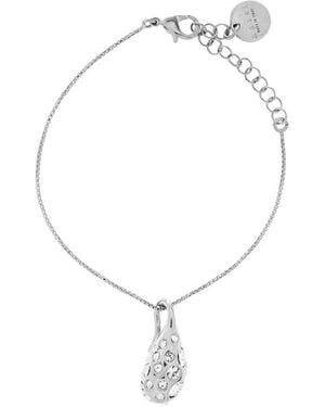Marni Teardrop-Charm Bracelet - White