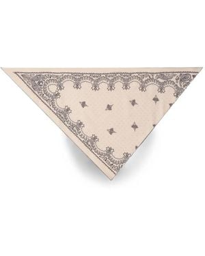 Destin Bandana À Motif Cachemire En Laine - Neutre