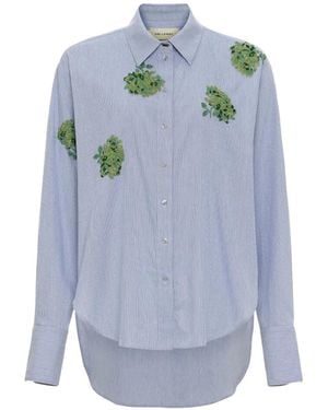 Hellessy Flo Beaded Shirt - Blue