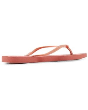 Havaianas Logo-Embossed Flip-Flops - Pink