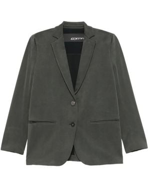 Rrd Single-Breasted Blazer - Gray