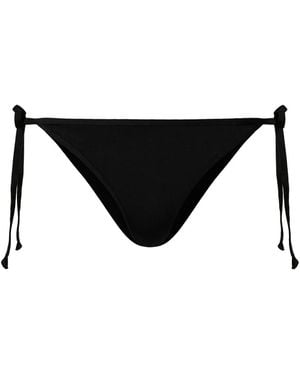 Twinset Tie-Fastening Bikini Bottoms - Black