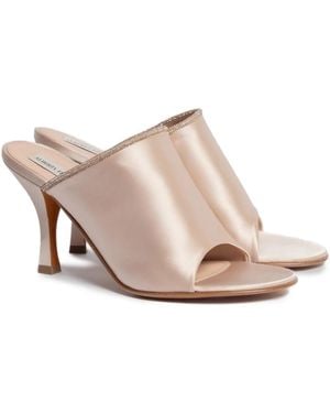 Alberta Ferretti Sandales À Ornements - Rose