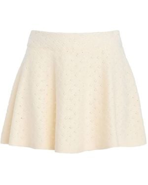 SER.O.YA Seren Knitted Skirt - Natural