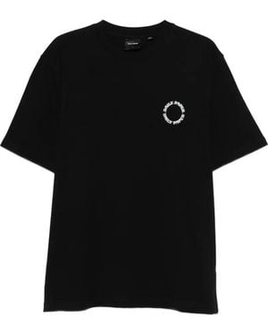 Daily Paper Logo-Print T-Shirt - Black