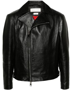 McQueen Leather jackets for Men | Online Sale up to 60% off McQueen Leather jackets for Men | Online Sale up to 60% off