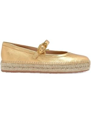 Gianvito Rossi Espadrilles Elda - Neutre