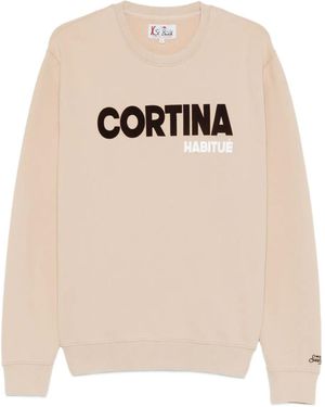 MC2 Saint Barth Soho Cortina Sweatshirt - White