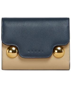 Marni Trunkaroo 三つ折り財布 - ブルー