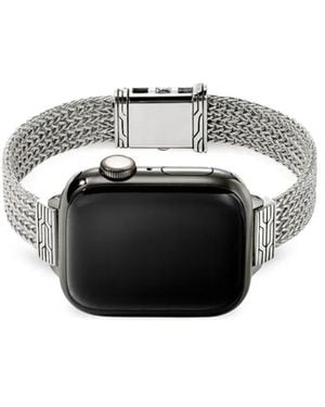 John Hardy Bracelet De Montre Intelligente En Sterling 12 Mm - Noir