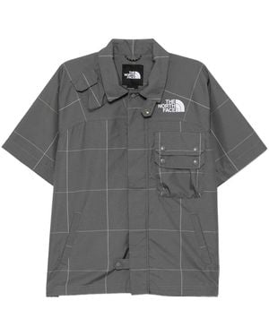 The North Face ロゴ シャツ - グレー