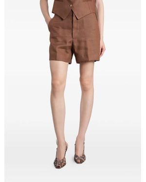 Tagliatore B-Elle Tailored Shorts - Natural