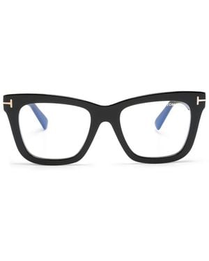 Tom Ford Occhiali Squadrati - Marrone
