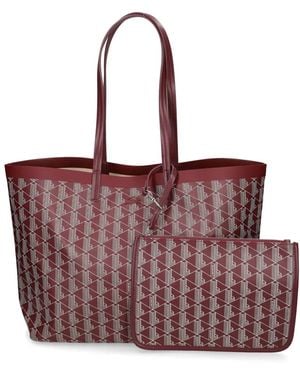 Lacoste Zely Tote Bag - Lila
