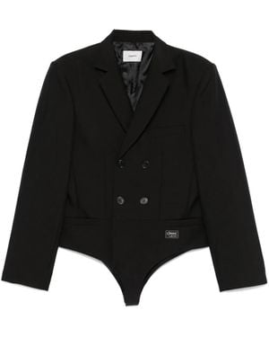 Coperni Tailored Body Jacket - Black