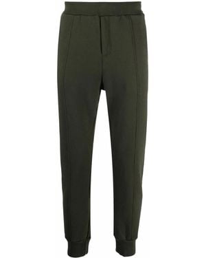 Undercover Slip-On Cotton Track Trousers - Green