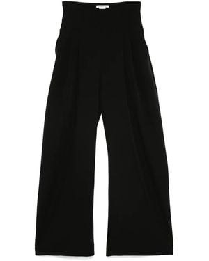 ALESSANDRO VIGILANTE Pleat-Detail Pants - Black