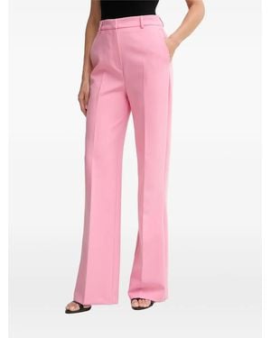 Morgan Pantalones Acampanados Con Pinzas - Rosa