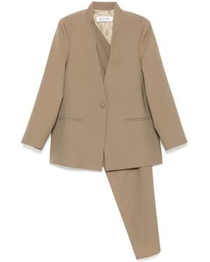 Rohe Cappotto Con Scollo A V - Neutro