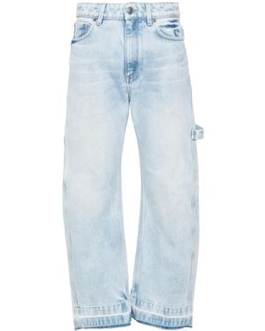 Stella McCartney Jeans Met Toelopende Pijpen - Blauw