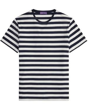 Ralph Lauren Horizontal-Striped T-Shirt - Blue