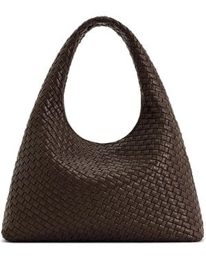JW PEI Laura Woven Shoulder Bag - Brown