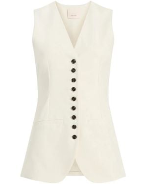 Cinq À Sept Kallen Vest - Natural