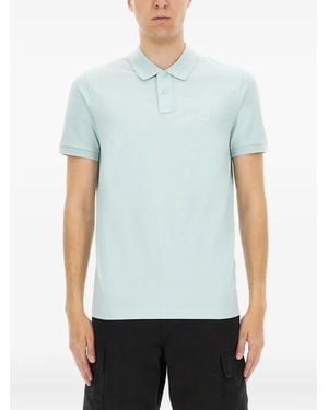 BOSS Small-Logo Polo Shirt - Blue