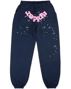 Sp5der Pantalones De Chándal Atlanta - Azul