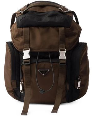 Prada トリム バックパック - ブラック