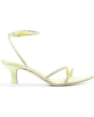 サンダル・ミュール 3JUIN MAUI O55 SYRIA SANDAL (323SC017.J.0775X01 SATIN SKIN) Syria Heels (GIGLIO-095-SYRIA-SATIN-SKIN)