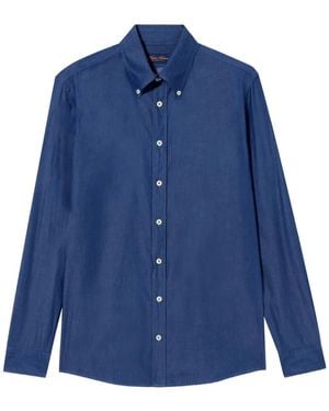 Brooks Brothers Cotton Shirt - Blue