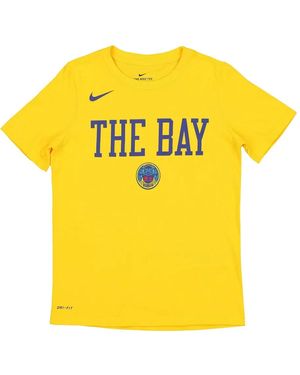 Nike Nba Golden State Warriors "The Bay Chinese Heritage" T-Shirt - Yellow