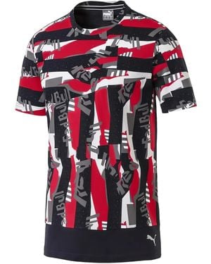 PUMA X New York Red Bull Racing プリント Tシャツ - レッド