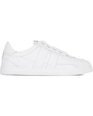 Agl Attilio Giusti Leombruni Topstitched Sneakers - White