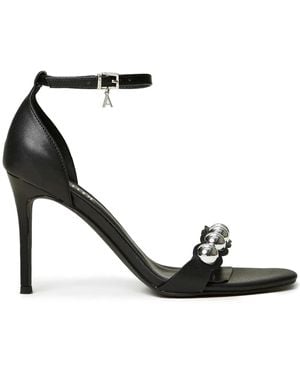 Twinset 100Mm Stud-Embellished Sandals - Black