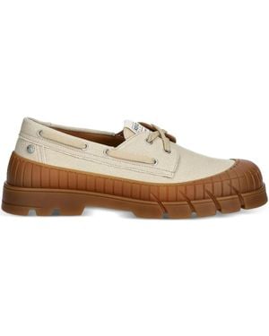 KENZO Lace-Up Chunky Loafers - Brown