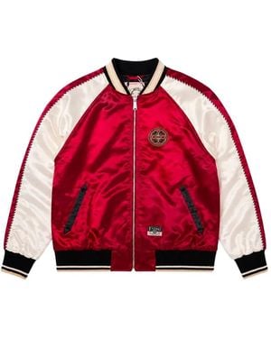 Evisu Embroidered Bomber Jacket
