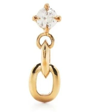 Lizzie Mandler 18Kt Diamond Earrings - Metallic