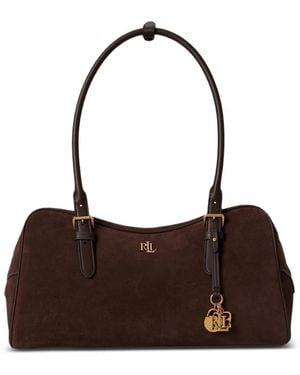 Ralph Lauren Bolso Satchel Marcy Grande - Marrón